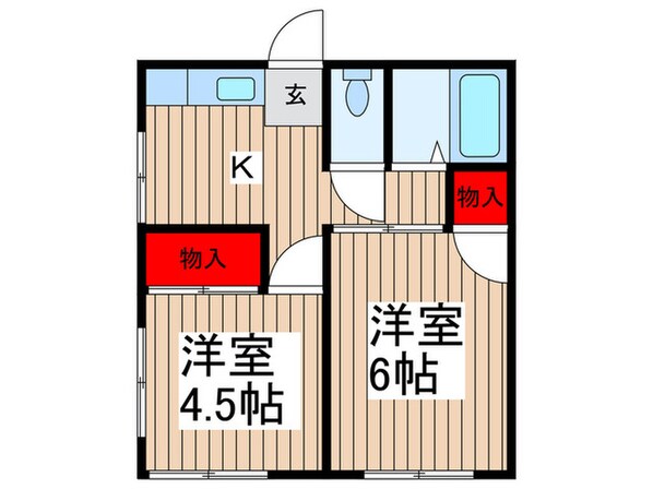 霧敷荘の物件間取画像